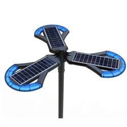 Solarna Latarnia Uliczna LED SLC-1200 COSMO 12W – Autonomiczna Lampa Parkowa