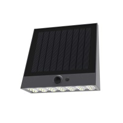 Solarna Lampa Elewacyjna SLC-25WL (1000lm) – Niezawodne Oświetlenie Perymetryczne z Czujnikiem Ruchu PIR