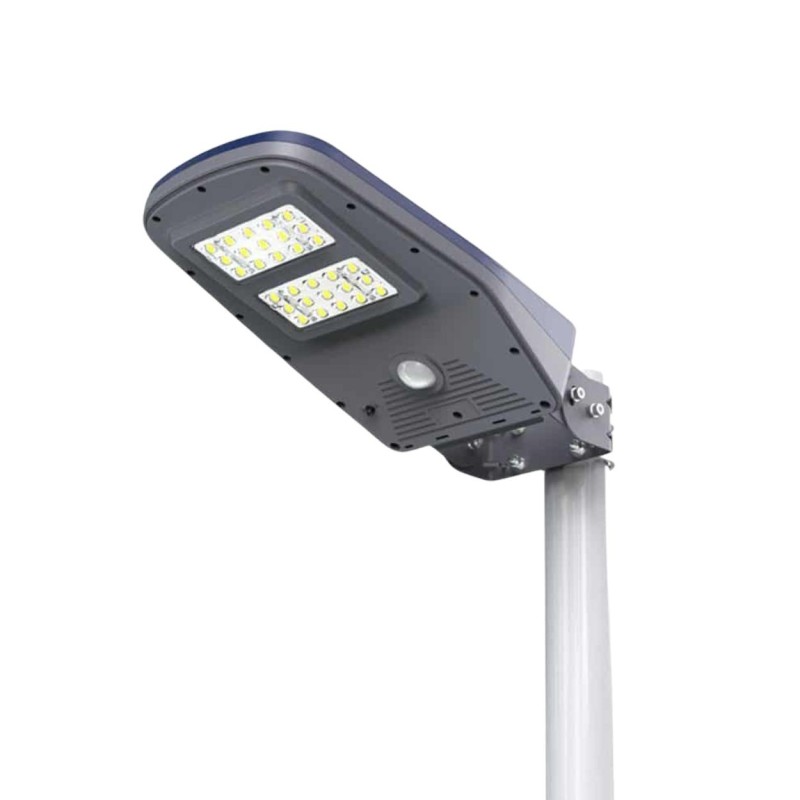 Solarna Latarnia Ogrodowa LED SLC-1010N 2000lm – Lampa Uliczna z Czujnikiem Ruchu i Pilotem