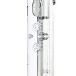 Solarna Lampa Hybrydowa SLC-15 3w1: Kinkiet LED z Czujnikiem Ruchu, Odłączaną Latarką