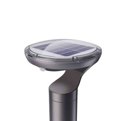 Solarna Lampa Wandaloodporna LED SLC VANDAL-10 | Słupek Ogrodowy i Miejski IK10 IP65