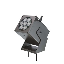 Solarny Reflektor Projektowy SLP-01ILUM Bluetooth – Pancerna Lampa LED IP66/IK10