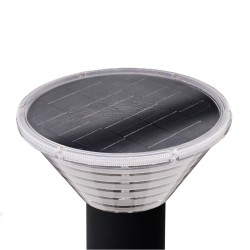Solarna Lampa Wandaloodporna LED SLC VANDAL-09 2,5W – Słupek Ogrodowy IK10 IP65