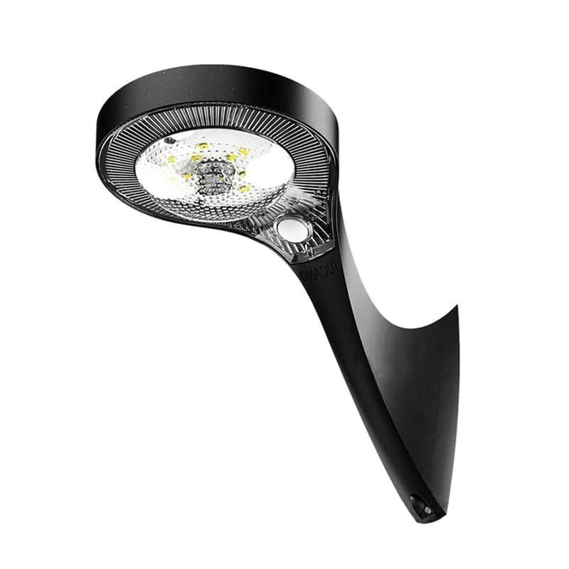 Solarny Kinkiet LED z Czujnikiem Ruchu 200lm – Elegancka Lampa Naścienna SLC-05WLS
