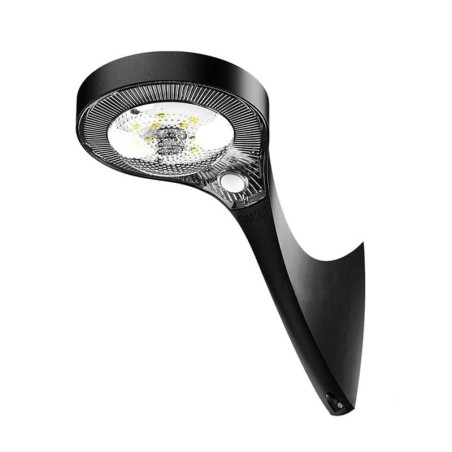 Solarny Kinkiet LED z Czujnikiem Ruchu 200lm – Elegancka Lampa Naścienna SLC-05WLS