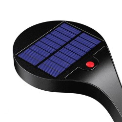 Solarny Kinkiet LED z Czujnikiem Ruchu 200lm – Elegancka Lampa Naścienna SLC-05WLS
