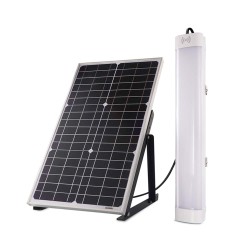 Profesjonalna Lampa Solarna LED 12W SLC-1215K – Czujnik Mikrofalowy, Pilot, IP67