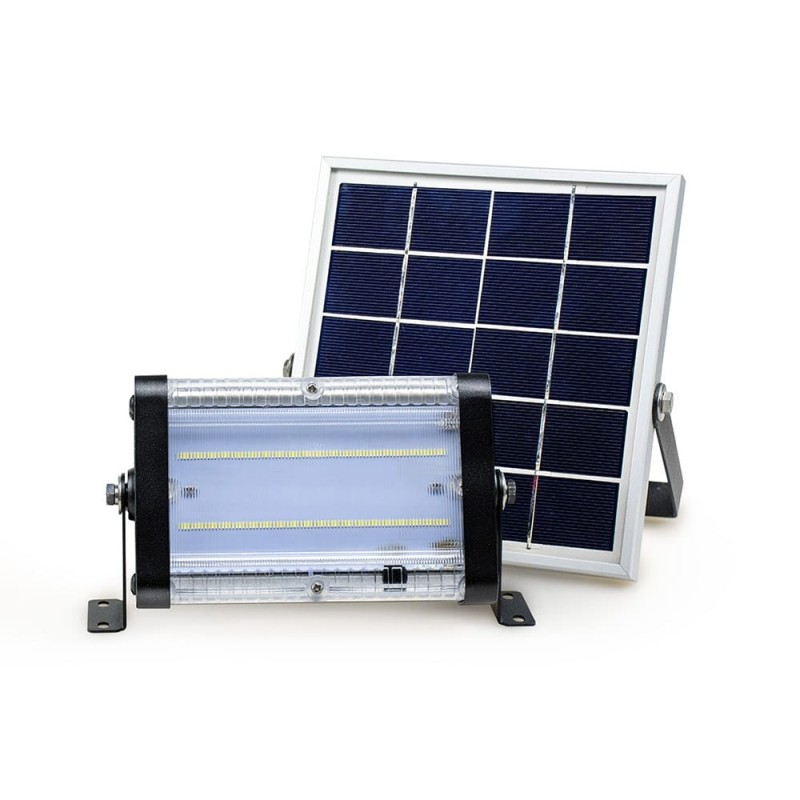 Lampa Solarna LED 20W z Oddzielnym Panelem i Pilotem – Indoor/Outdoor SLC-09WL