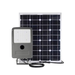 Profesjonalna Latarnia Solarna Uliczna LED SLC-8020 2000lm – Autonomiczna Lampa All-in-One IP65 z Pilotem