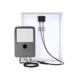 Profesjonalna Latarnia Solarna Uliczna LED SLC-8020 2000lm – Autonomiczna Lampa All-in-One IP65 z Pilotem