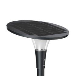 Solarna Latarnia Uliczna LED ACL-6028R 18W | 2800lm, 360°, IK10 | Autonomiczny System Oświetlenia