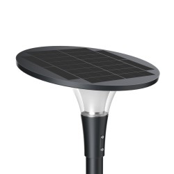Solarna Latarnia Uliczna LED ACL-6028R 18W | 2800lm, 360°, IK10 | Autonomiczny System Oświetlenia