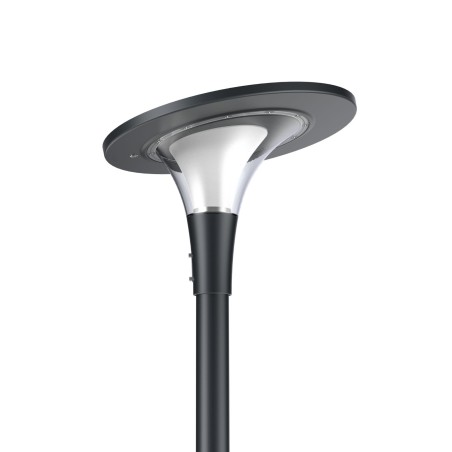 Solarna Latarnia Uliczna LED ACL-6028R 18W | 2800lm, 360°, IK10 | Autonomiczny System Oświetlenia