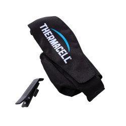 Kabura do Thermacell MR300 i MR450 – Czarne Etui z Klipsem i Kieszenią na Wkłady