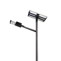 Solarna Latarnia Uliczna CSL-B400 6800lm – Autonomiczny System Oświetlenia Off-Grid z Panelem 150W