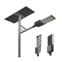 Solarna Latarnia Uliczna CSL-B400 6800lm – Autonomiczny System Oświetlenia Off-Grid z Panelem 150W
