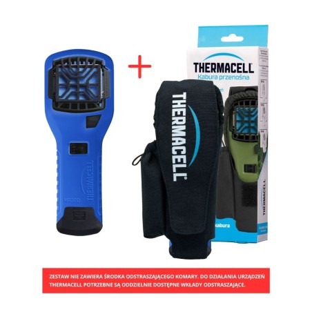 Urządzenie Thermacell MR300 Royal Blue wraz z kaburą czarną bez wkładów
