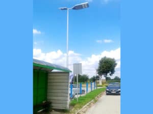 Realzacja dla Gminy Susz - Latarnie Solarne LED marki Calidus
