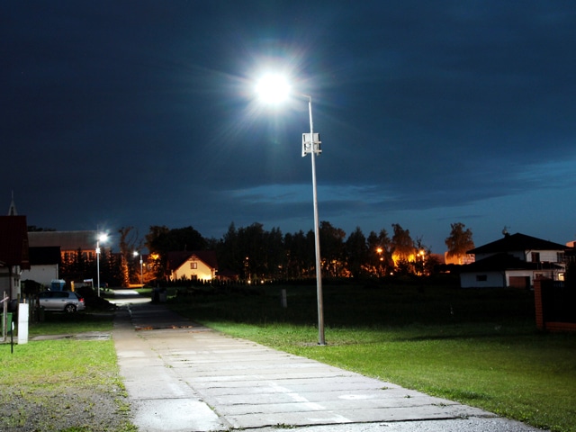 Realizacja dla Gminy Pasłęk - Latarnie Solarne LED marki Calidus.eu