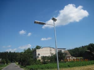 Latarnie Solarne LED dla Gminy Gąsawa - wykonanie Calidus Olsztyn